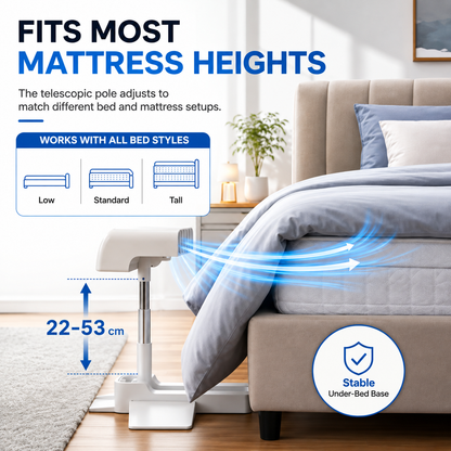 The BreezyBed Fan™